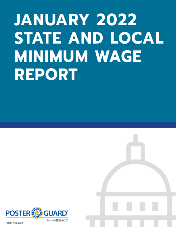 Picture of January 2022 State and Local Minimum Wage Report