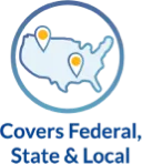 Covers Federal, State & Local