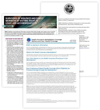 Examples of Employee Handouts